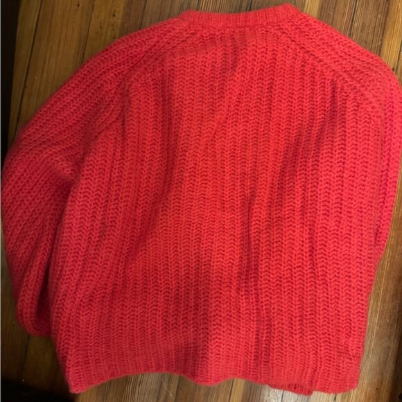 Sézane Emile Cardigan in Red Size S - Picture 2 of 6